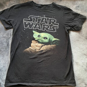 Star Wars Mandalorian Child Shirt Sz L